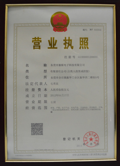 东莞市狼眼电子科技有限公司