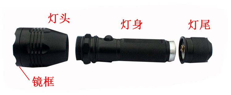 LED强光手电筒 LED强光手电筒