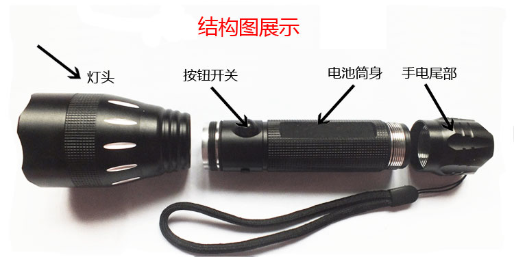 LED强光手电筒 LED强光手电筒
