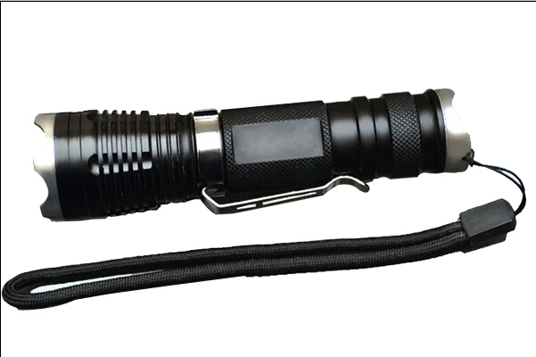 led迷你变焦充电手电筒 cree xpe迷你铝合金手电筒 18650充电电筒