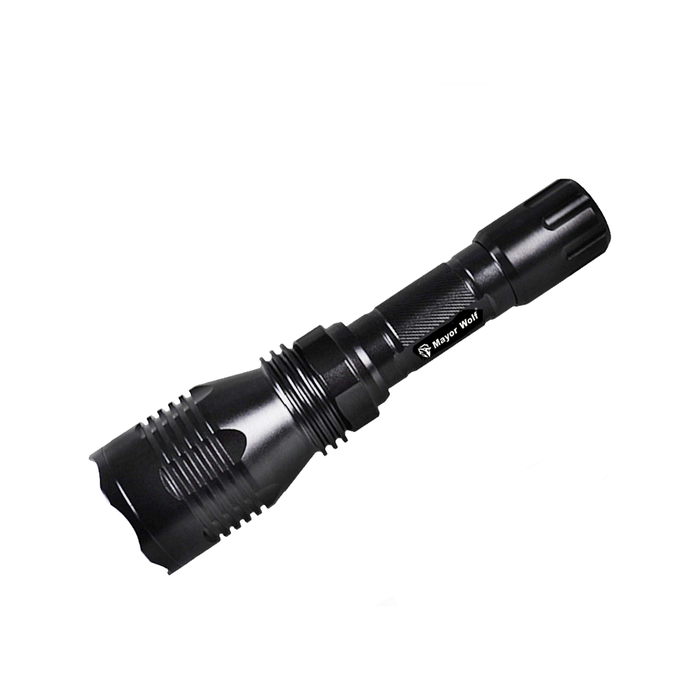 厂价直销老狼手电筒 CREE Q5 充手机手电筒