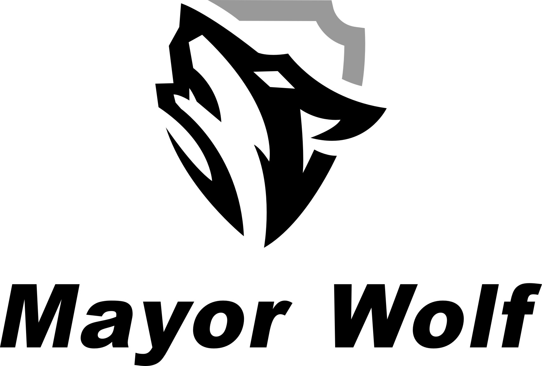 Mayor Wolf  英文LOGO  品牌LOGO